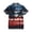 Watermelon Red, variant on Men's USA 250th Anniversary Patriotic Stars Polo Shirt American Flag Style Casual Short Sleeve America 250 Merchandise