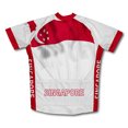 thumbnail image 2 of Singapore Flag Short Sleeve Cycling Jersey  for Men - Size 2XL, 2 of 3