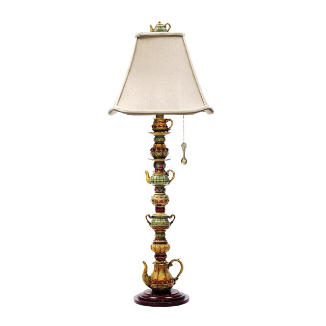 ElkGroup International 91-253 Tea Service Candlestick Lamp in Burwell Finish