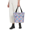 thumbnail image 4 of Lsque Cartoon colorful cute cat Pattern Beach Tote,Shoulder Handbag,Spacious Tote Bag,Lightweight Travel Bag,Versatile Shopping Bag, 4 of 5