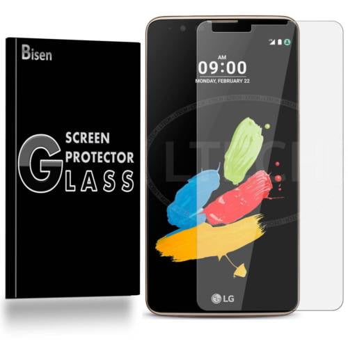 LG Stylus 2 [2-Pack BISEN] 9H Tempered Glass Screen Protector, Anti-Scratch, Anti-Shock, Shatterproof, Bubble Free