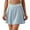 Sky Blue, variant on Women's A-Line Tennis Skirt Built-in Liner, Breathable Fabric, See-Through Design, Ideal for Sports and Casual Wear, Multiple Sizes (S XL)