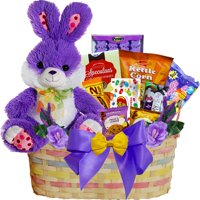 My Special Bunny Easter Gift Basket PURPLE