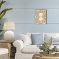 thumbnail image 3 of Stupell Industries Farmhouse Vintage Shells on Gingham Black Framed Giclee Art, 11 x 14, by Vero Illustrates, 3 of 8