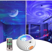 SZRSTH Star Projector, Galaxy Projector for Bedroom, Night Light with White Noise Room for Kids Adults Indoor Valentines DayGifts