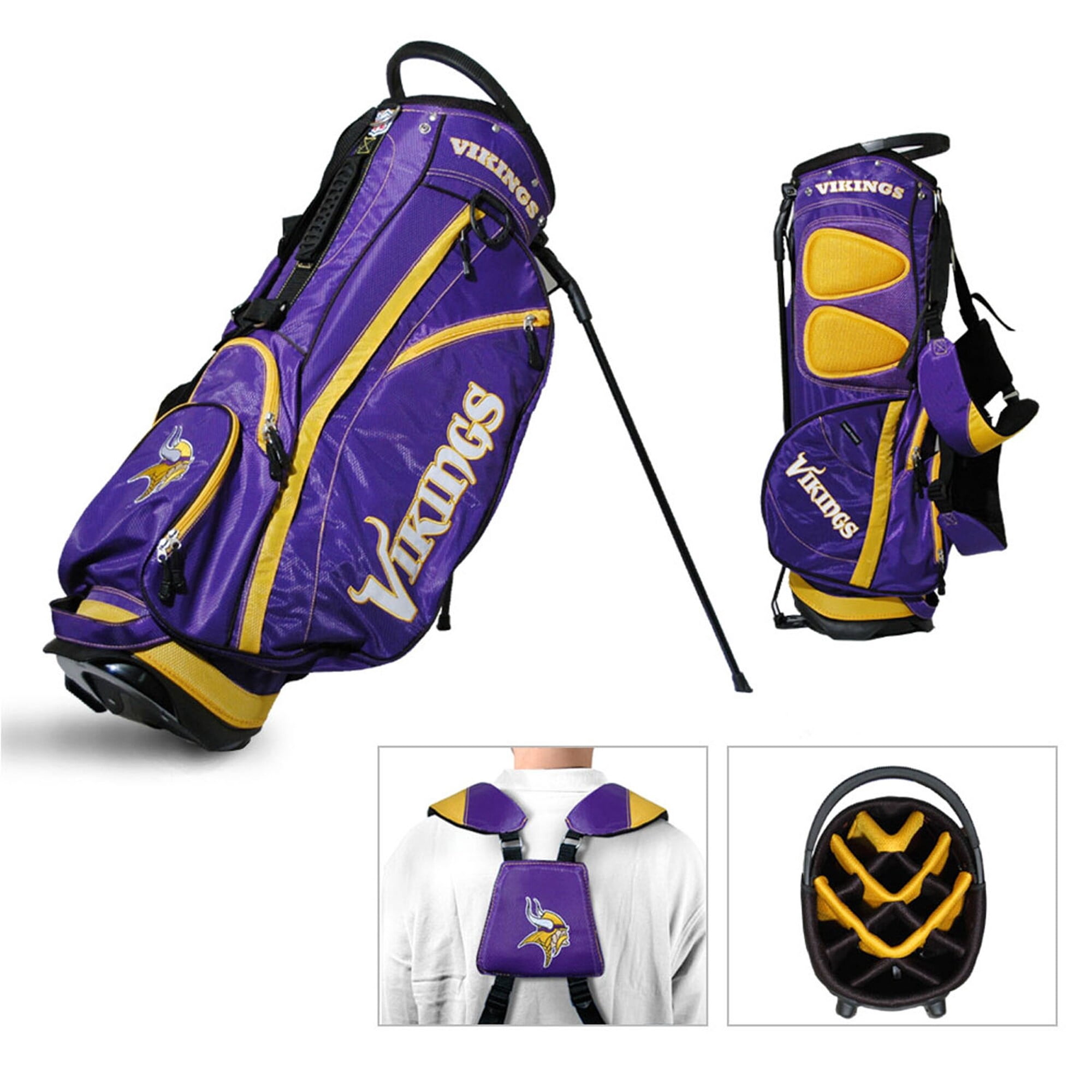 Minnesota Vikings Fairway Stand Golf Bag