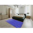 thumbnail image 4 of Ahgly Company Indoor Square Patterned Light Slate Blue Area Rugs, 5' Square, 4 of 6