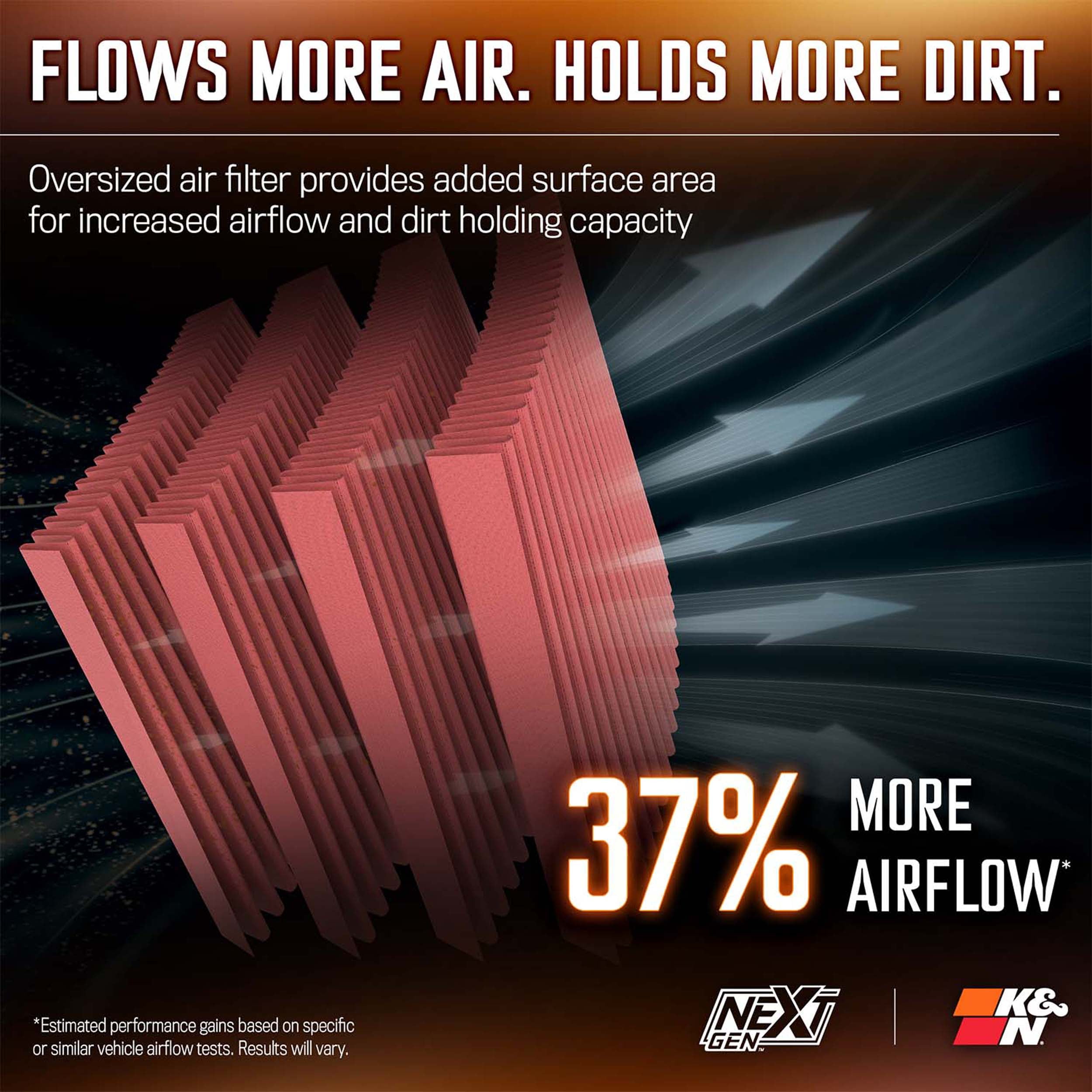 K&N Performance NextGen Cold Air Intake System: Easy Installation, Engineered to Maximize Airflow, Boost Horsepower & Torque, 50-1578