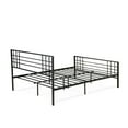 thumbnail image 3 of East West Furniture Tyler Traditional Metal Full Bed Frame in Black, 3 of 7