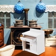 thumbnail image 3 of 1Set Mini Wood Cabinet Simple Design for Kitchen Furniture Decor 8.7x7.5x5in, 3 of 8