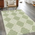 thumbnail image 2 of Sage Green Morocco Area Rugs 3'x5', Washable Small Throw Rugs for Living Room Bedroom, Vintage Abstract Geometric Pattern Indoor Outdoor Rug Non-Slip Low Pile Carpet Runner Reversible Floor Mats, 2 of 8