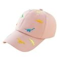thumbnail image 5 of Youmylove Toddler Hats Outdoor Sports Kids Baby Girls Boys Peaked Cap Cartoon Dinosaur Print Baseball Caps Sunscreen Sunshade Hat Stylish Outwear, 5 of 5
