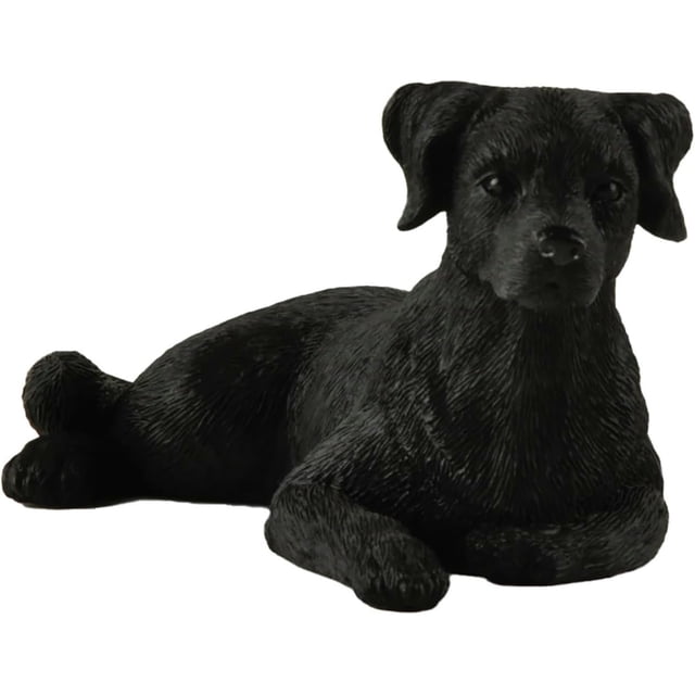 JFSM Inc. Figurine de Chien Labrador Noir 6 Pouces