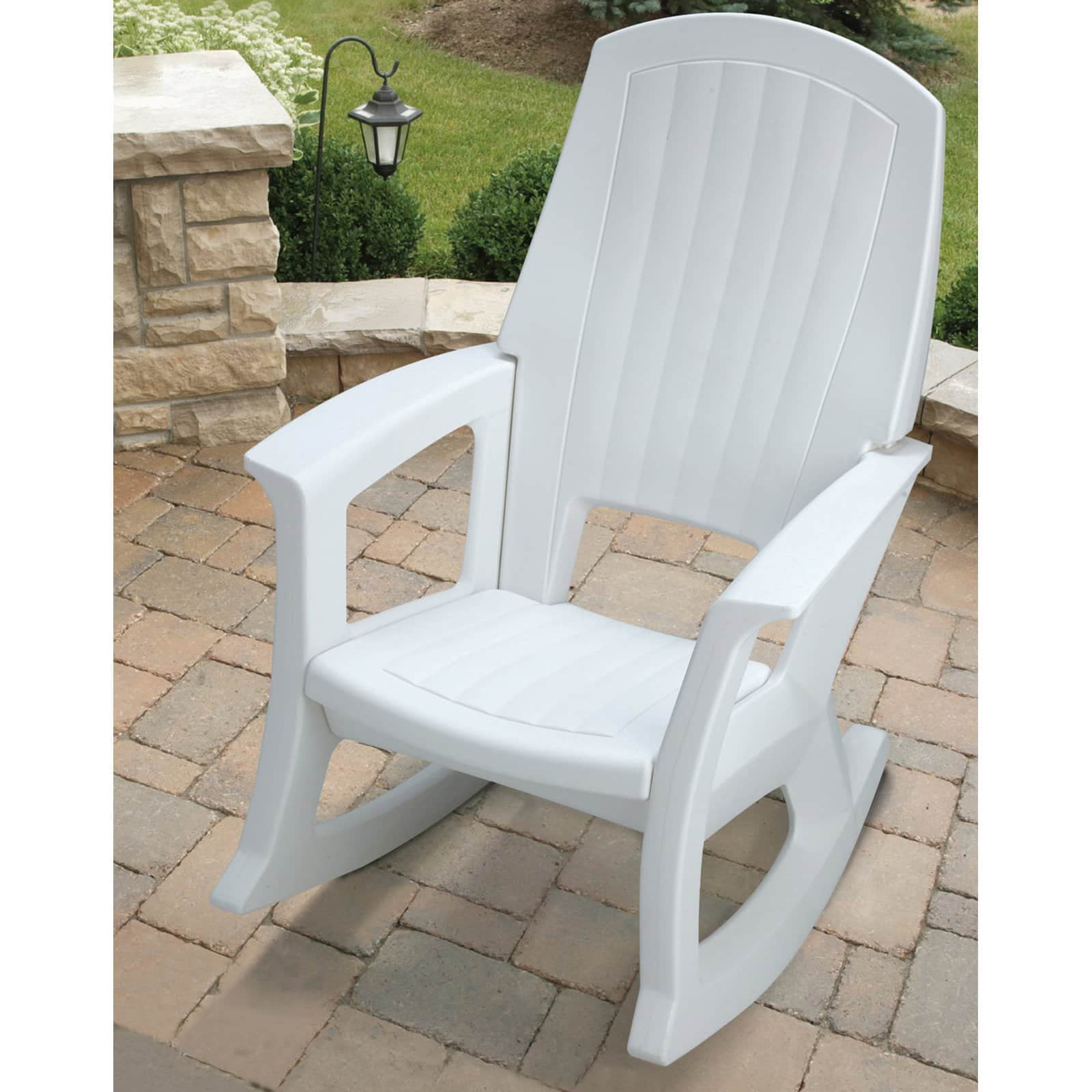 semco recycled plastic rocking chair