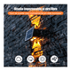 thumbnail image 5 of "Luz Solar Jardin Lamparas Iluminacion Exterior Arbotante Led Belug, Negro ", 5 of 5