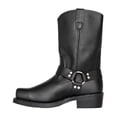 thumbnail image 1 of Men's Rev Up Harness Motorcycle Casual Boots Ankle Boots Casual Harness Boots, 1 of 5