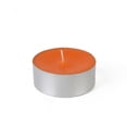 thumbnail image 1 of Mega Oversized Tealights, Orange - 12 Piece per Box, 1 of 1