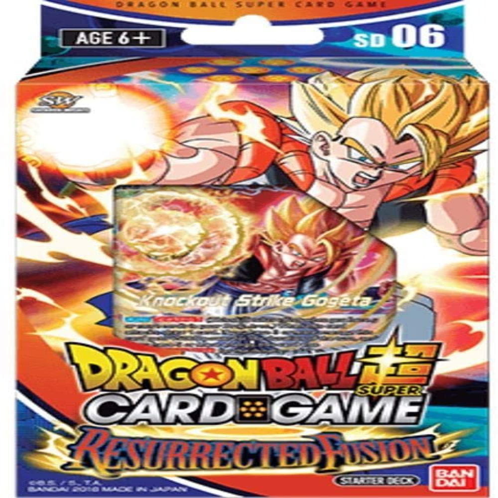 Resurrected Fusion Starter Deck SD06 Dragon Ball Super Card Game 
