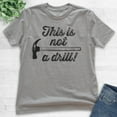 thumbnail image 2 of Kids This Is Not A Drill Shirt, Youth Kids Boy Girl T-Shirt, Hammer Shirt, Tool Shirt, Mr Fix-it Shirt, Dark Heather Gray, Medium, 2 of 4