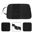 thumbnail image 1 of OULII Back Seat Car Organizer Black Epe Material Kick Protector for Cars Suvs Trucks and Minivans, 1 of 6