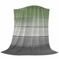thumbnail image 6 of Sage Green Gray Blanket Soft Cozy Warm Throw Blanket for Couch, Plush Fuzzy Flannel Fleece Blankets for Sofa, Vintage Country Ombre Chic Wooden Grain Bed Blankets Lightweight Gifts for Women, 40"x60", 6 of 9
