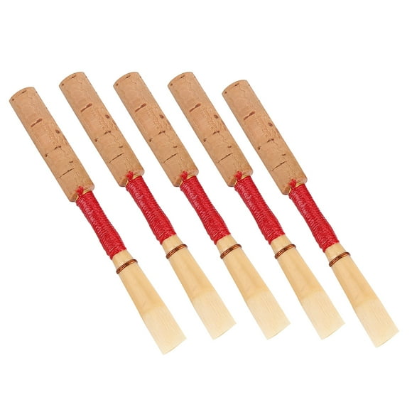 Stable Oboe Reeds Medium, Oboe Accessories, 5pcs Durable Oboe Reeds, For Oboes For Beginning Oboist