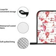 thumbnail image 6 of Flamingos Oven Mitts and Pot Holders Sets for Kitchen 4 Pcs 7"X11" Heat Resistant Baking Cooking, 6 of 6