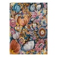 thumbnail image 4 of Unique Loom Blossom Collection Area Rug - Negril (9' x 12' Rectangle Multi/Black), 4 of 7