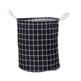 thumbnail image 1 of Moyic Cesta de almacenamiento robusta y portátil para ropa sucia Almacenamiento de ropa robusto y con amplia gama de usos Almacenamiento y organización del hogar Negro, 1 of 6
