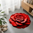 thumbnail image 5 of 3D Floral Diatomaceous Earth Bath Mat - Ultra Absorbent & Quick-Drying Floor Mat, Non- Bathroom Rug with Realistic Flower Design, Soft Plush Surface for Bedroom, Vanity, Entryway & Kitchen Decor, 5 of 7