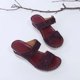 thumbnail image 5 of Zapatillas de cuña para mujer de fondo plano con tacón alto y flores informales retro de verano Wmkox8yii hj789, 5 of 9