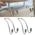 thumbnail image 2 of gancho para reposacabezas del coche,Ganchos para reposacabezas de coche,ganchos para asiento de coche,colgador de coche,Soporte para bolso de coche,gancho para colgar,gancho para 2 piezas, 2 of 7