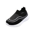 thumbnail image 3 of YOUYEDIAN Orthopedic Shoes for Toddler Girls Boys Casual Fashion Sneakers Kids Comfy Soft Walking Shoes (Black, 3 Big Kid), 3 of 5