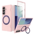 thumbnail image 1 of Magnetic Case for Samsung Galaxy Z Fold 7 with 360 Kickstand & Ring Holder - Full-Body Shockproof Protective Cover with Built-in Screen Protector & Hinge Protection, Slim Fit, 1 of 10