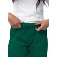 thumbnail image 4 of Sivvan Women's Scrub Set - Multi Pocket Cargo Pants & Stylish Mock Wrap Top (Available in 15 Colors), 4 of 6