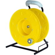 Angle View: Alert Stamping 7100CC Heavy Duty Manual Cord Storage Reel
