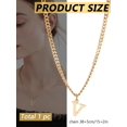 thumbnail image 3 of Gold Dainty Alphabet Pendant Necklace Capital Pendant for Women Gifts Golden, 3 of 9