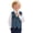 Black Cat Blue Denim, variant on Butterfly Pattern Polyester Formal Suit Vest Stylish Durable Kids Formal Waistcoat for Boys