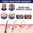thumbnail image 3 of New2023 60ml Man H Removal Cream Smooth Skin For Facial Arm Leg, 3 of 5