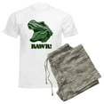 thumbnail image 6 of CafePress - T Rex RAWR Men's Light Pajamas - Men's Light Loose Fit Cotton Pajama Set, 6 of 7