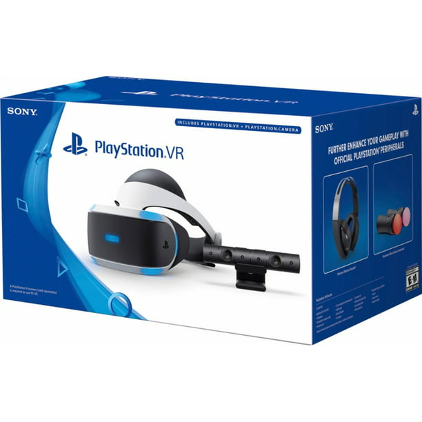 Sony Playstation Vr Headset With Camera Bundle Walmart Com