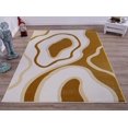 thumbnail image 3 of Ladole Rugs Abstract Soft Durable Polypropylene Indoor Area Rug Carpet in Peach- Cream, 7x10 (6'5" x 9'5", 200cm x 290cm), 3 of 6
