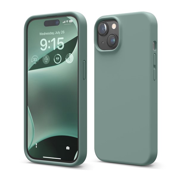 Funda de teléfono Elago compatible con iPhone 15 de silicona líquida