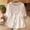 Beige, variant on Women's Tops Plus Size 3x Summer Thin Five Sleeve Round Neck Linen Top