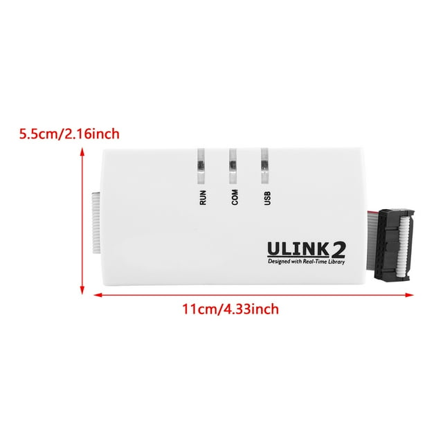 Emulador ULIN, emulador ULINK2 Firmware original Adaptador de depuración ULIN Adaptador de depuración Diseño fácil de usar