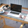 thumbnail image 3 of Long Mouse Pads for Desk,Christmas Folk Pattern Desk Mats on Top Of Desks, Desk Mouse Pad Extra Large with 3mm Non-Slip Base and Stitched Edge for Gaming,Office,Work,Home 35.4x15.7in, 3 of 5