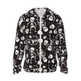thumbnail image 2 of Lsque Skeleton UPF 50+ Lightweight Sun Protection Men's Women's Long Sleeve Shirt, Hoodie Performance -XX-Large, 2 of 9