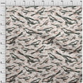 thumbnail image 4 of oneOone Velvet Dark Teal Green Fabric Bird Diy Clothing Quilting Fabric Print Fabric By Yard 58 Inch Wide, 4 of 4