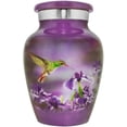 thumbnail image 7 of Trupoint Memorials Natures Peace Hummingbird 1 Small Keepsake Urn with Case and Velvet Bag, 7 of 7