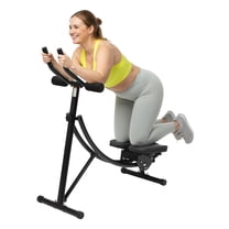 Ab Machine Coaster Abdominal Crunch Trainer for Home Gym Core Workout ...